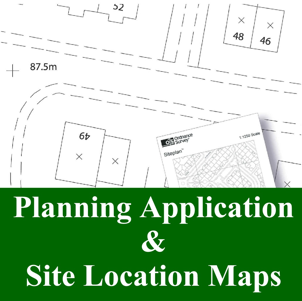 Buy A Planning Application Map 