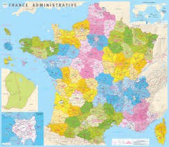 IGN Administrative Map of France 