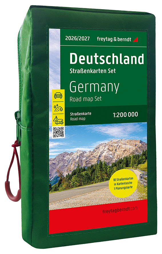 Freytag & Berndt Germany 18 map set