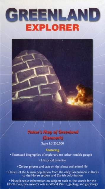 Greenland - Explorer Map - Visitors map of Greenland