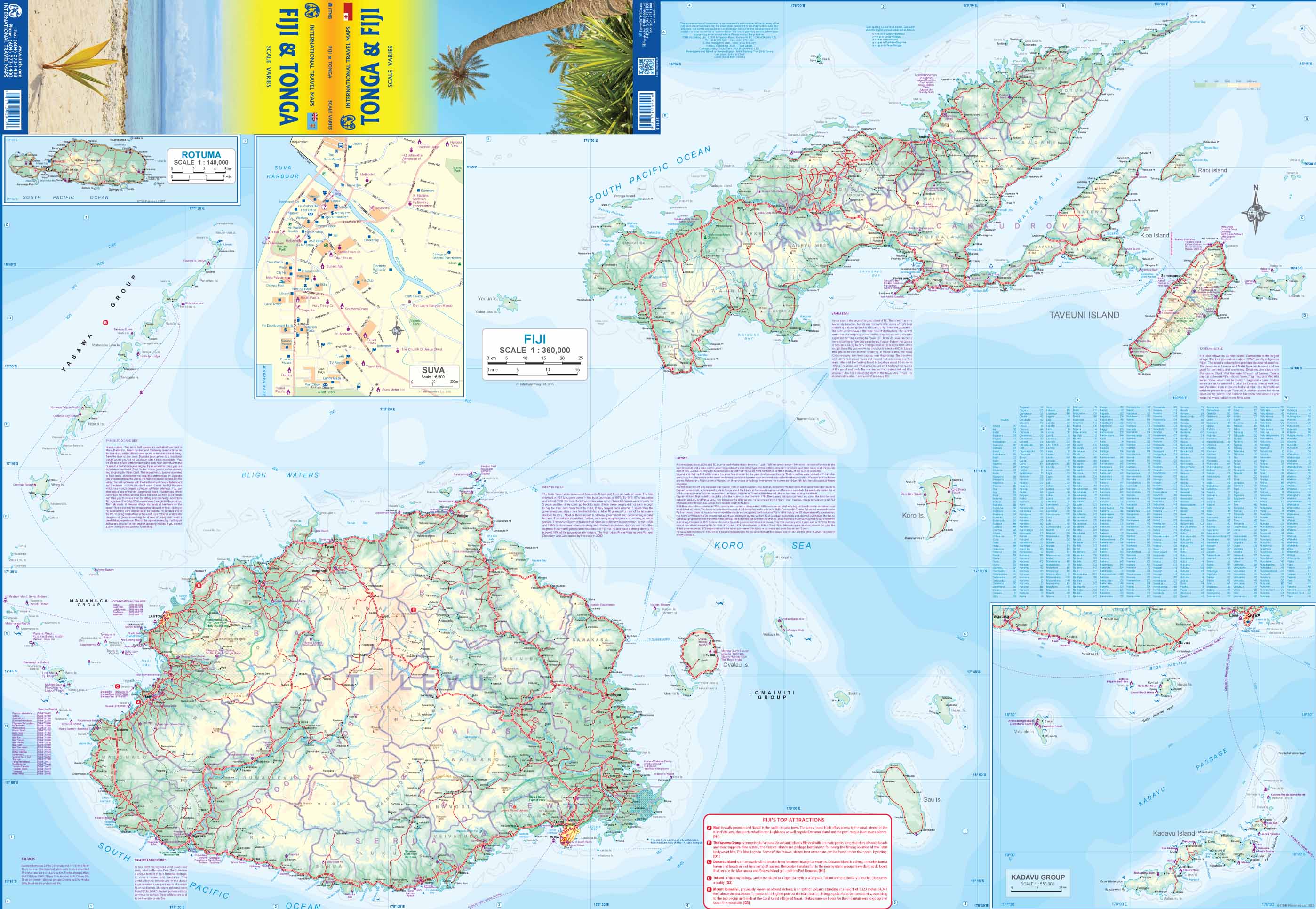 ITM Map - Fiji & Tonga