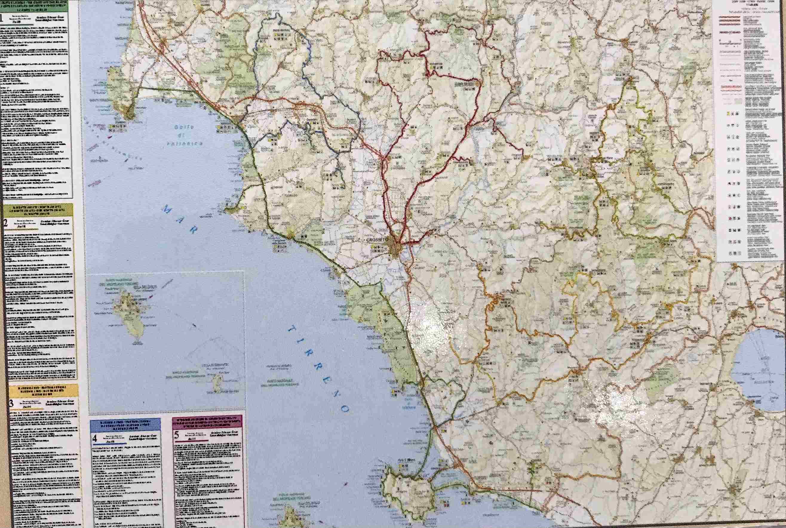 LAC Map - Maremma  (Southern Tuscany)