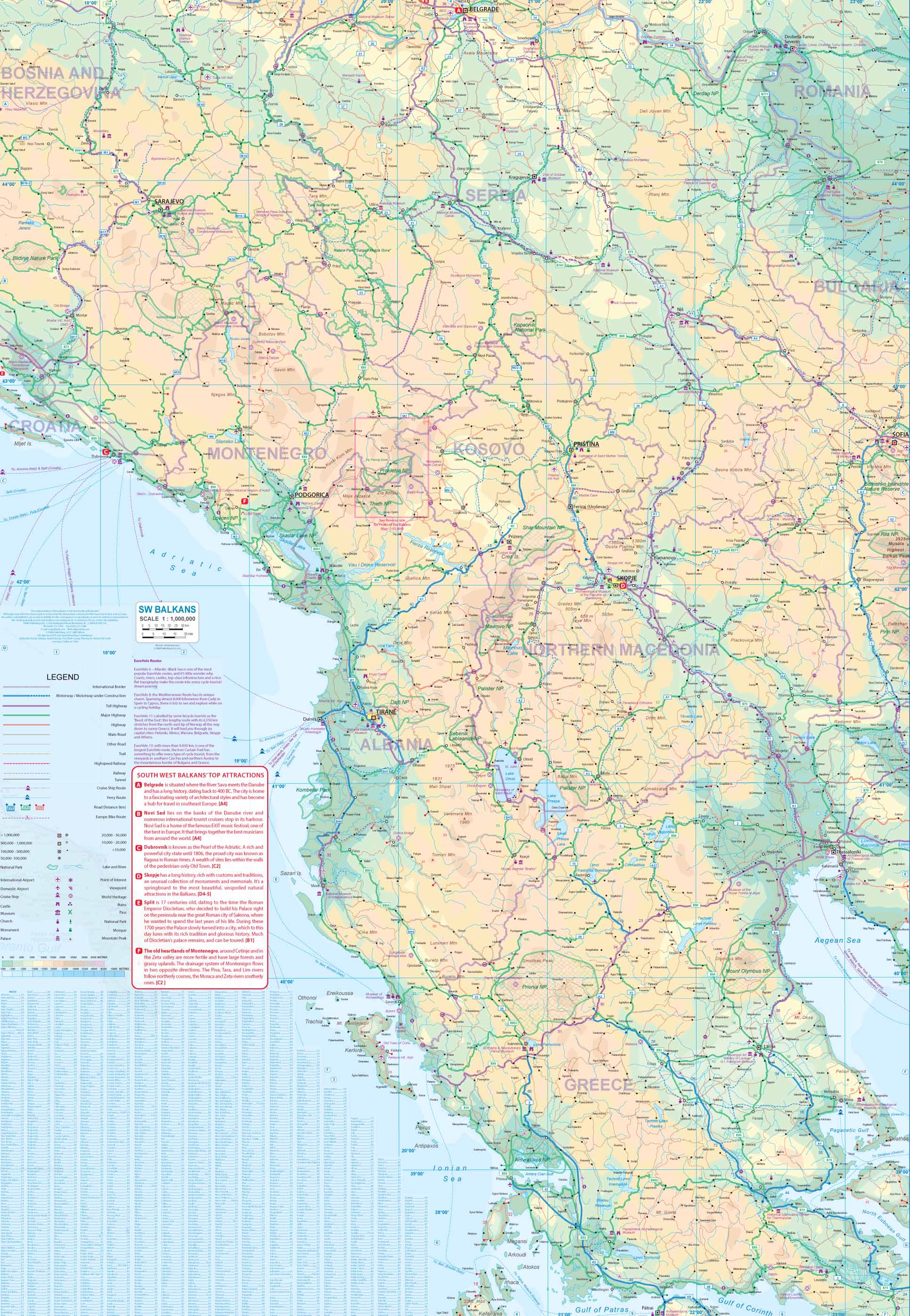 ITM Peaks of the Balkans