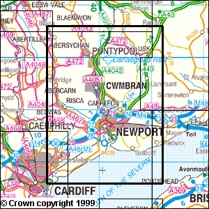 Explorer 152 Newport & Pontypool