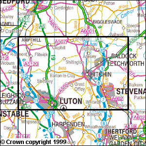 Explorer 193 Luton & Stevenage