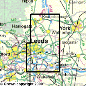 Explorer Map 289 Leeds
