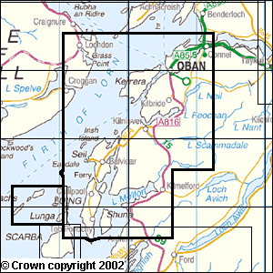 Explorer Map 359 Oban, Kerrera & Loch Melfort
