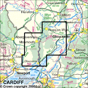 Explorer OL14 Wye Valley & Forest of Dean