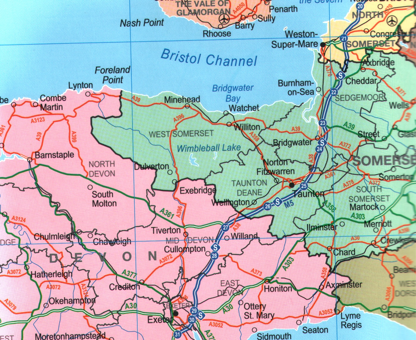 Great Britain Wall Maps - Buy online