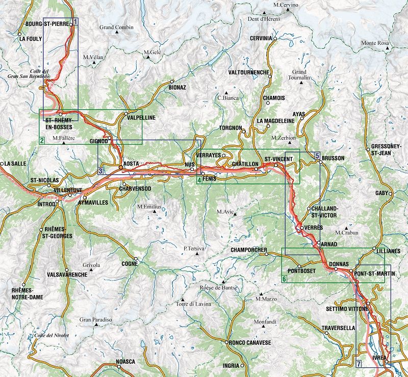 Via Francigena in Valle d'Aosta